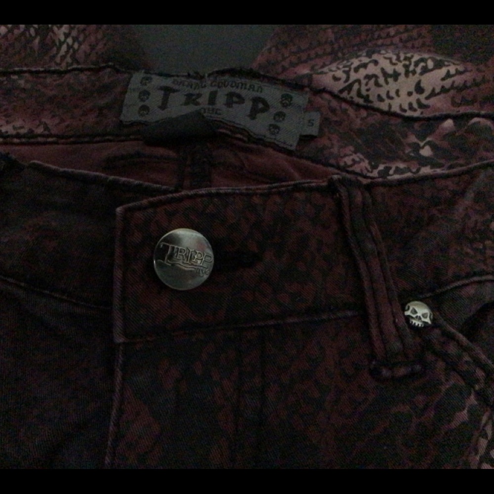 🥀TRIPP NYC snake skin print stretch goth, emo unisex - Picture 9 of 15